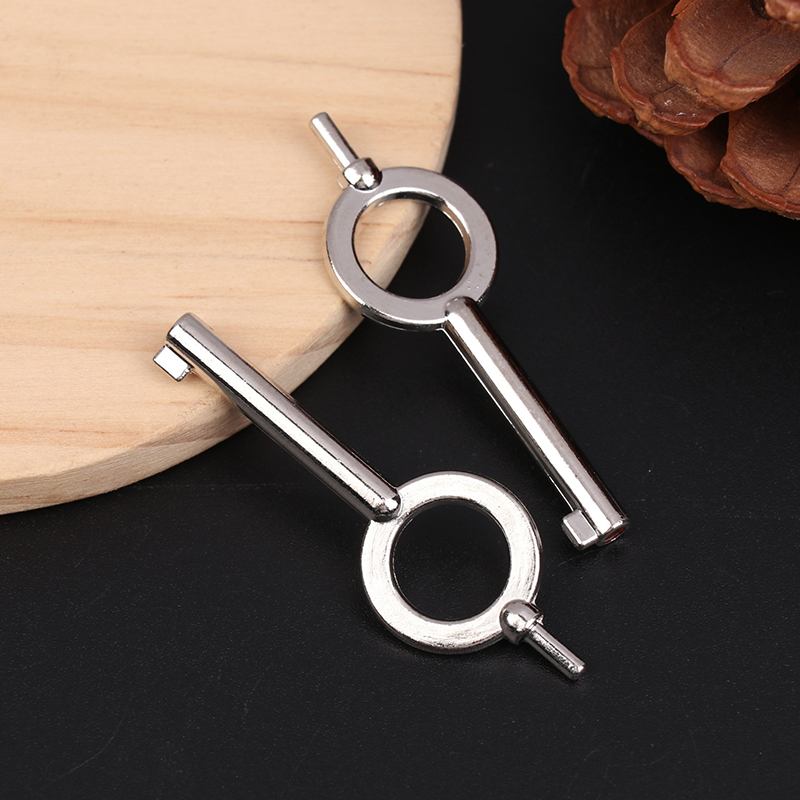 Chain Lock Combination - 2 ชิ้น กุญแจสำหรับกุญแจมือแบบมาตรฐาน สไตล์อเมริกัน กุญแจแบนอเนกประสงค์ กุญแจสำรองพิเศษ