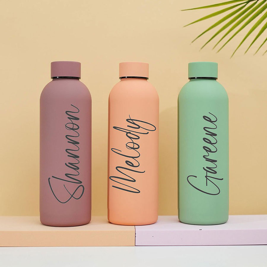 ขวดน้ำสแตนเลสสตีลแบบด้าน สามาร - Commuting By Bike บทวิจารณ์และราคา