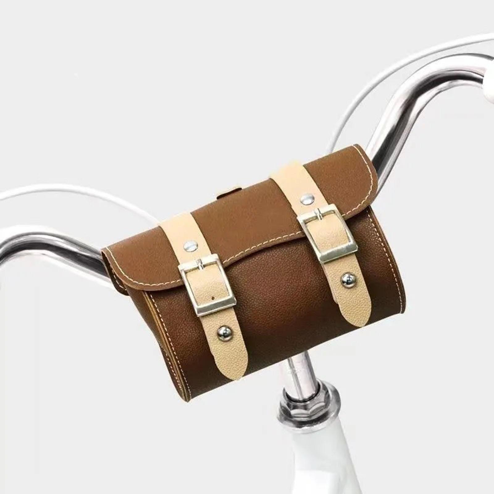 กระเป๋าติดแฮนด์จักรยานสีกาแฟ ก - Cycling Commute Essentials บทวิจารณ์และราคา